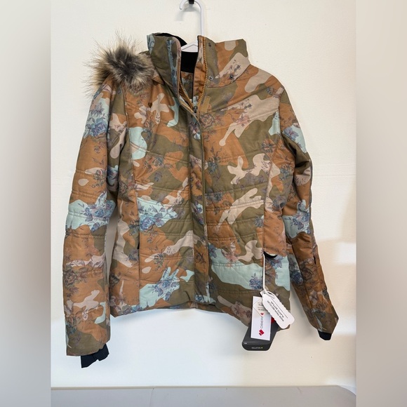Obermeyer Tuscany II jacket vintage camo women’s size 4 - Picture 1 of 6